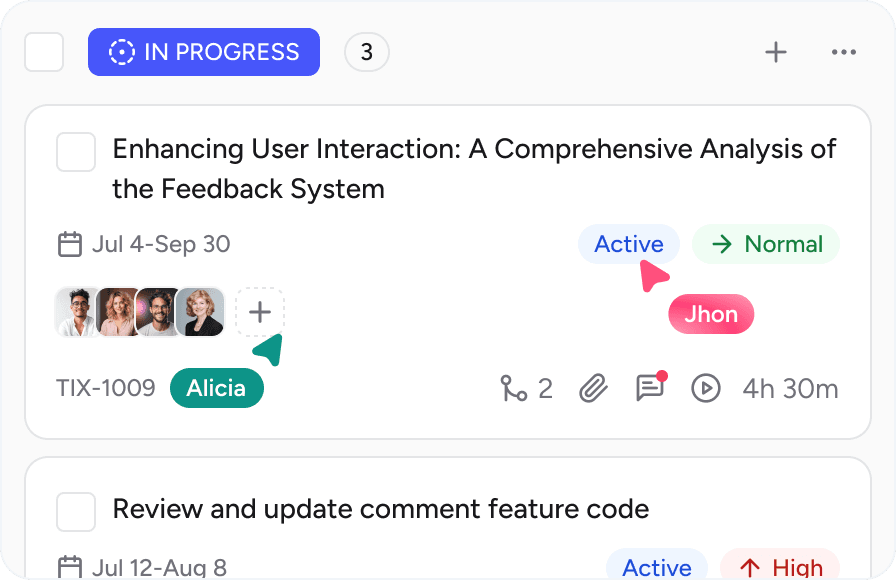 Tixio workflow preview center