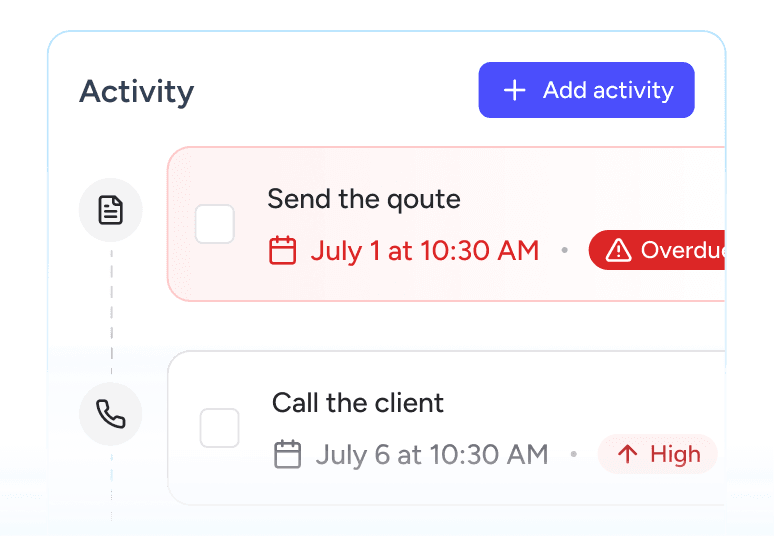 Activity tracking