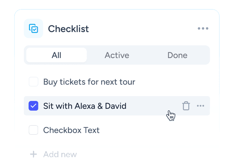 Checklist