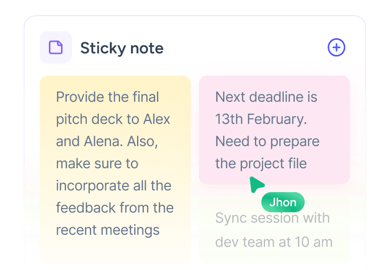 Sticky Note