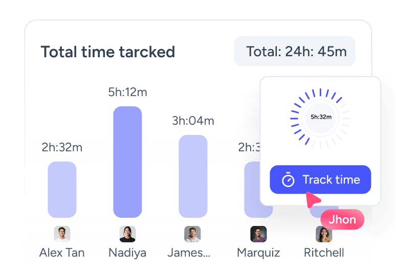 Time-tracker & log history