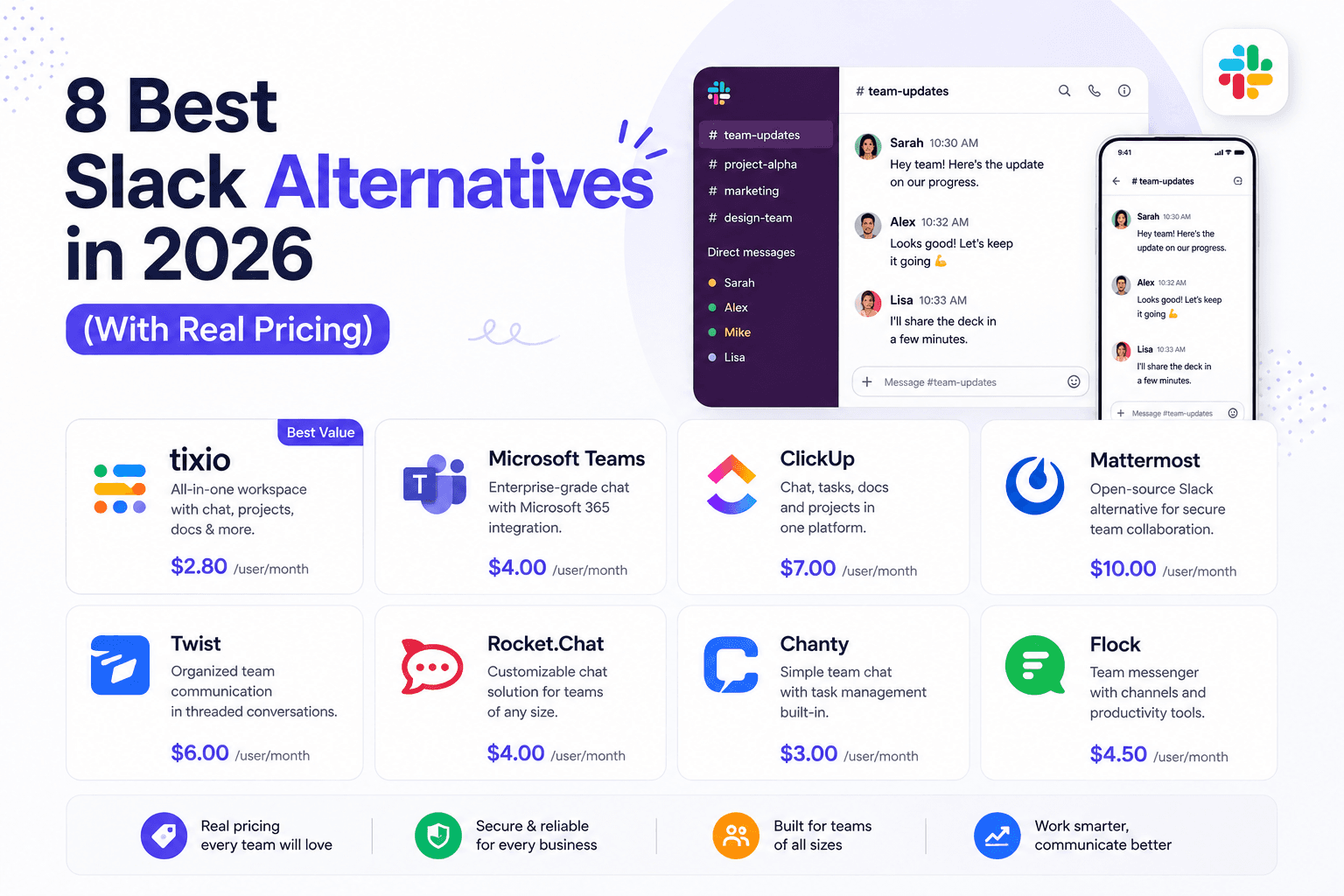Tixio: The Ultimate Microsoft Teams Alternative