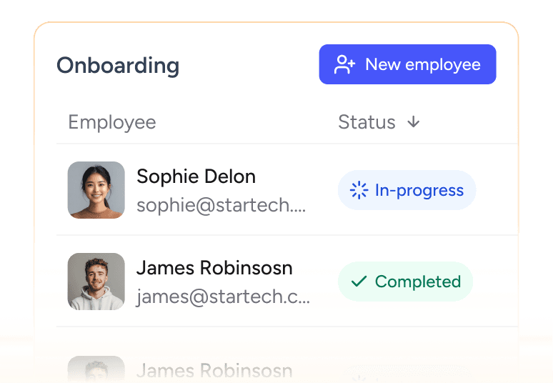 Onboarding & Off boarding