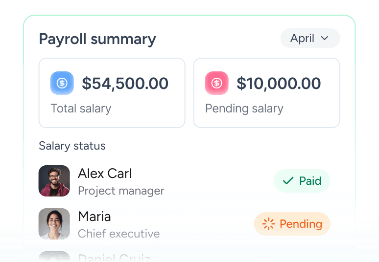 Payroll & salary