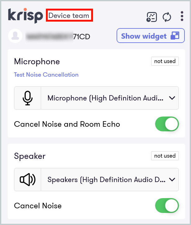 Krisp - Remote Working Tool