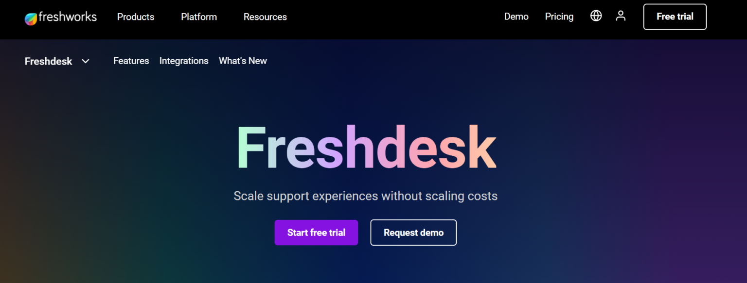 Freshdesk collaboration tool