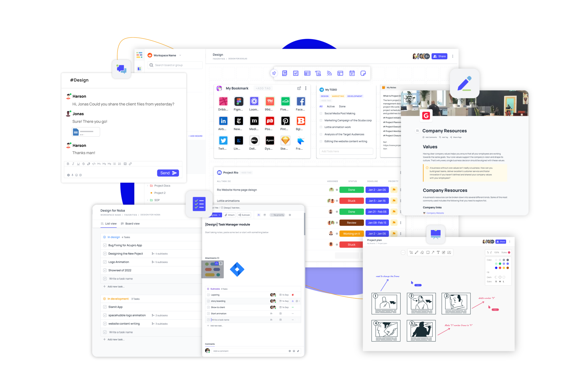 #1 Collaboration tool for your team